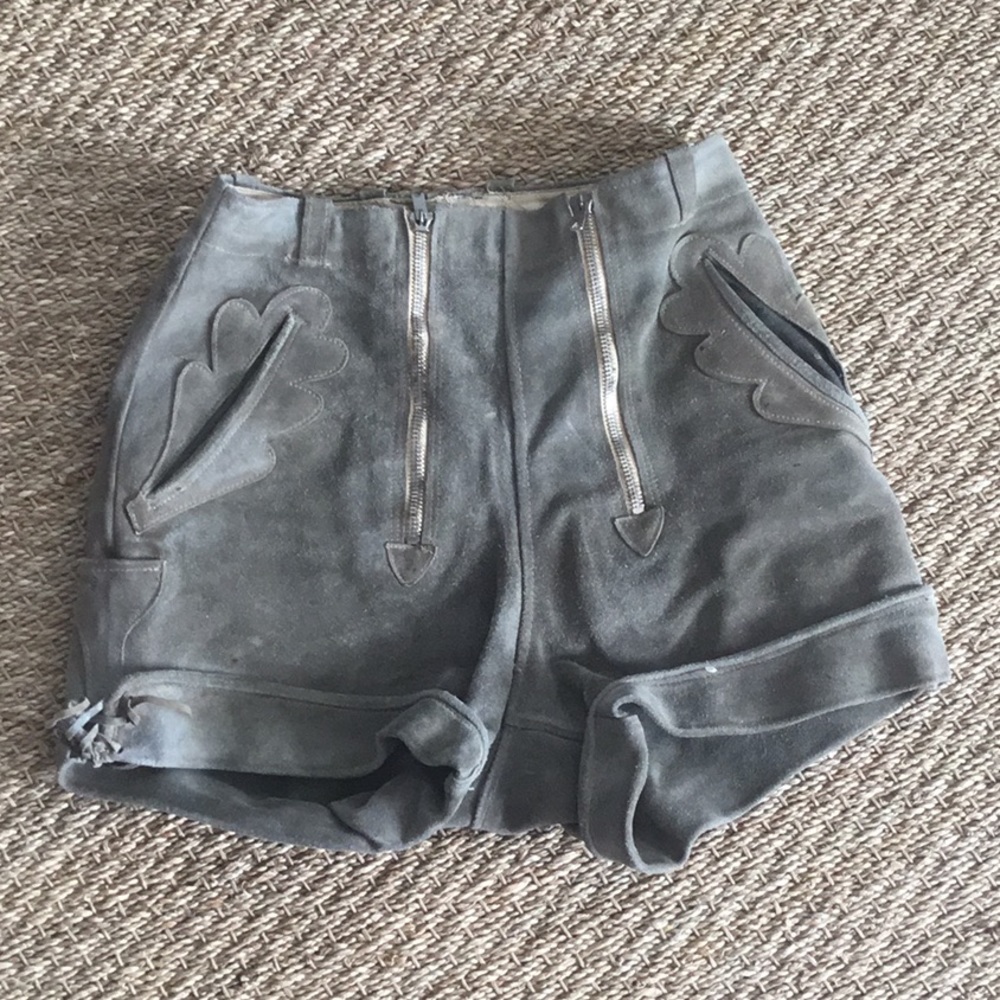 Vintage Authentic Women’s Lederhosen (1967)